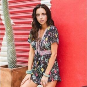 NWT Foxiedox Kinsey Romper Size Large